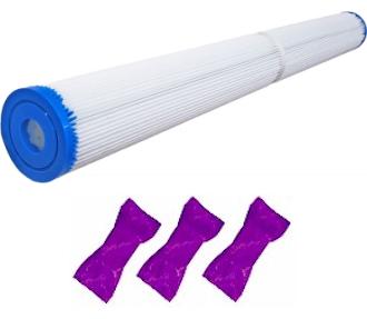 products/pleatco prb18 replacement filter cartridge with 3 filter washes