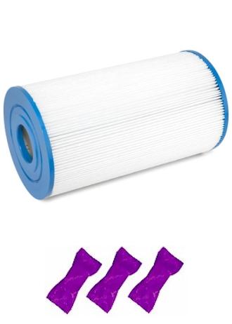 products/pleatco pwk30 replacement filter cartridge with 3 filter washes