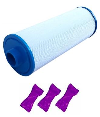 Pleatco PSG27.5P4 Replacement Filter Cartridge with 3 Filter Washes