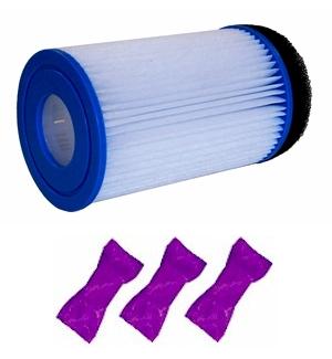 CLP250 C Replacement Filter Cartridge with 3 Filter Washes