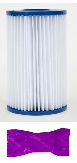 XLS 531 Replacement Filter Cartridge with 1 Filter Wash