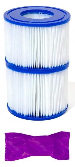  Replacement Filter Cartridge with 1 Filter Wash